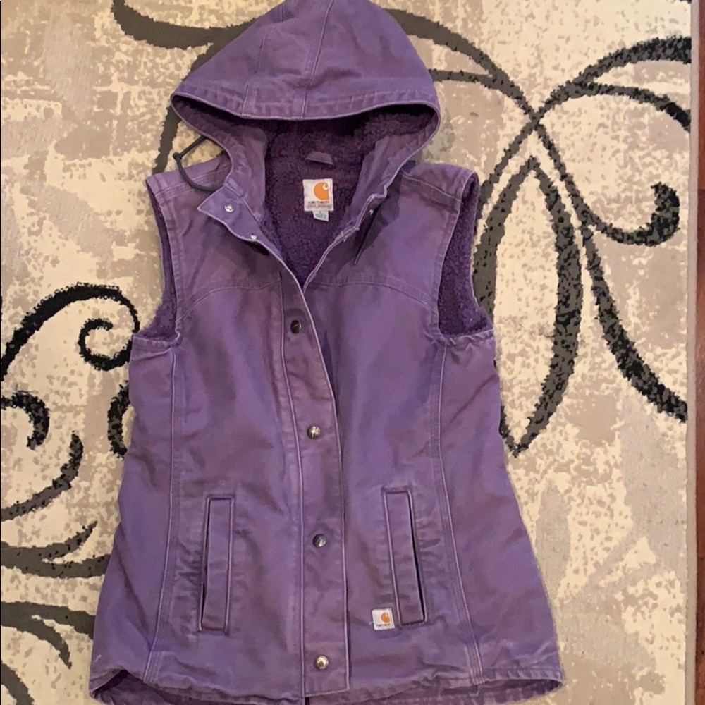 Womens carhartt hooded vest
